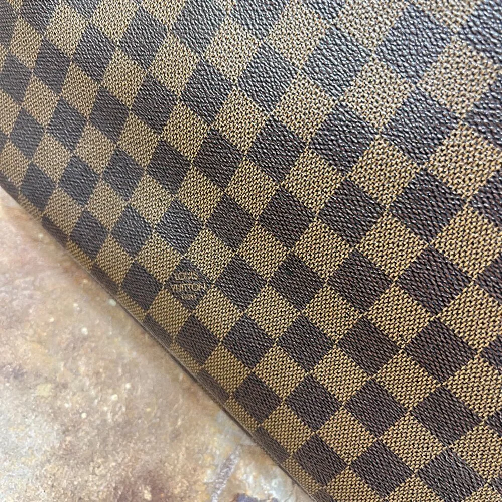 Louis Vuitton Neverfull MM Tote Bag Damier Brown Shoulder Bag - Picture 4 of 12